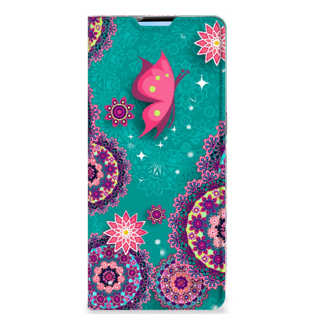 OPPO Reno4 Pro 5G Bookcase Cirkels en Vlinders - B2C Telecom