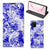 Mobiel BookCase Samsung Galaxy Note 10 Lite Angel Skull Blauw