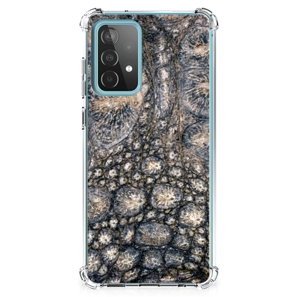 Samsung Galaxy A52 4G/5G Case Anti-shock Krokodillenprint