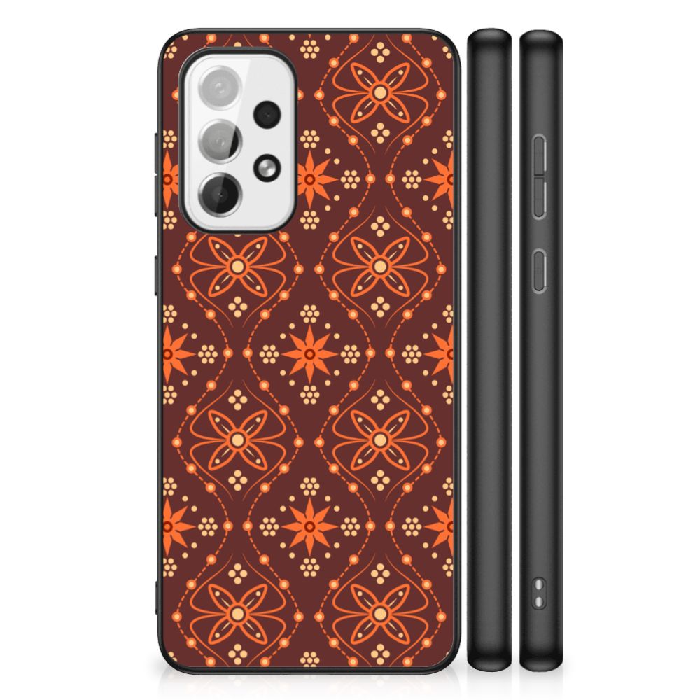 Samsung Galaxy A73 Back Case Batik Brown B2C Telecom