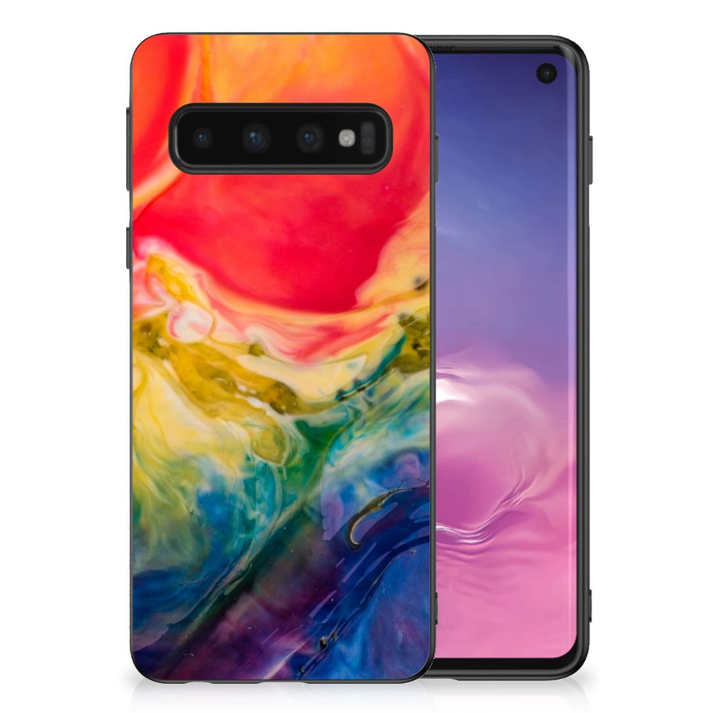 Case Samsung Galaxy S10 Watercolor Dark