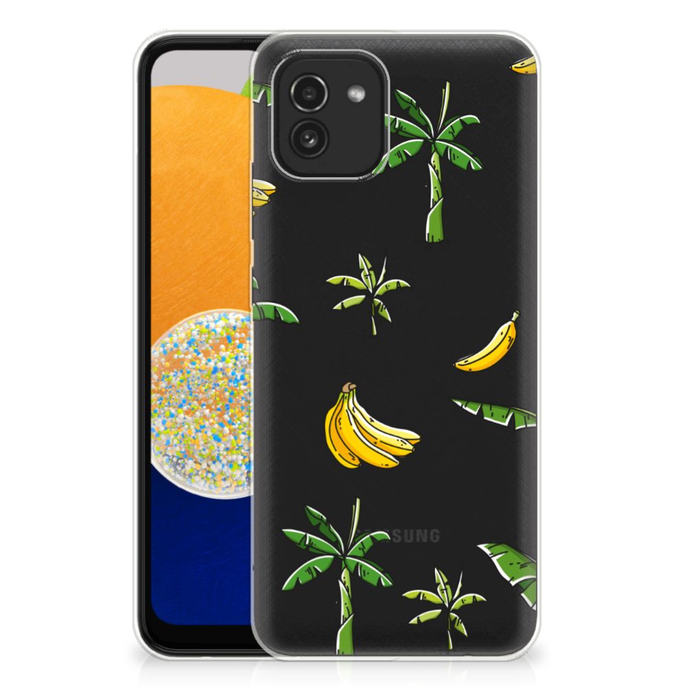Samsung Galaxy A03 TPU Case Banana Tree