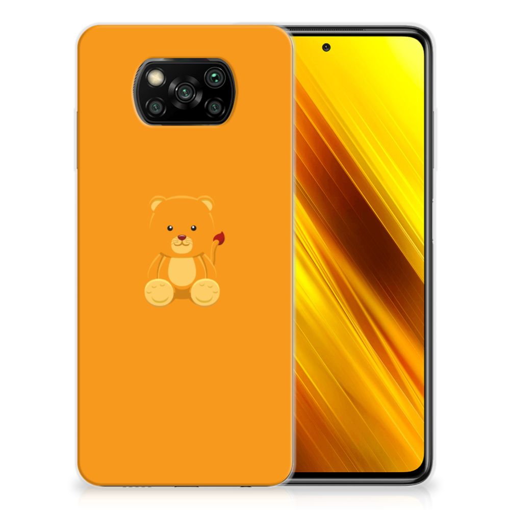 Xiaomi Poco X3 | Poco X3 Pro Telefoonhoesje met Naam Baby Beer B2C Telecom
