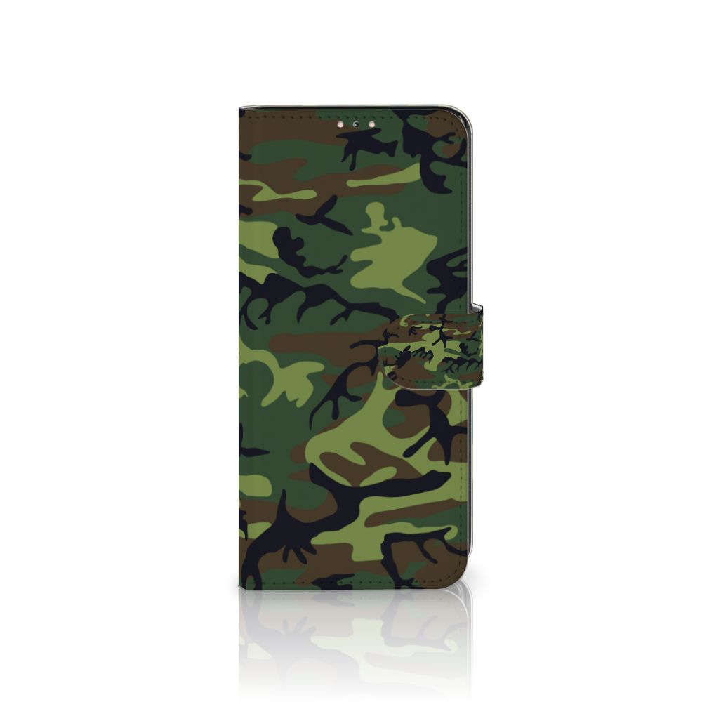 Samsung Galaxy Note 20 Telefoon Hoesje Army Dark