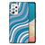 Samsung Galaxy A53 Back Case Waves Blue