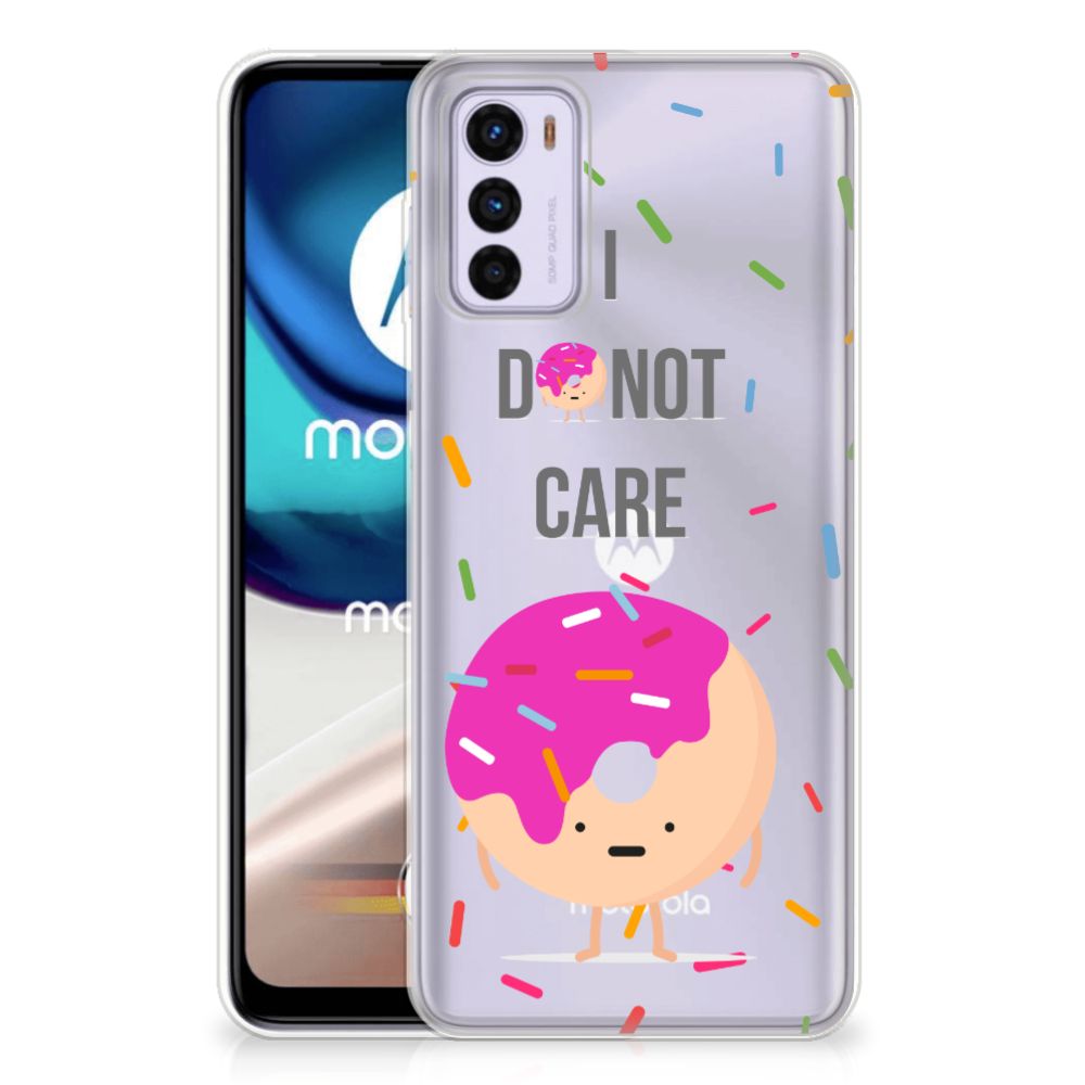 Motorola Moto G42 Siliconen Case Donut Roze B2C Telecom