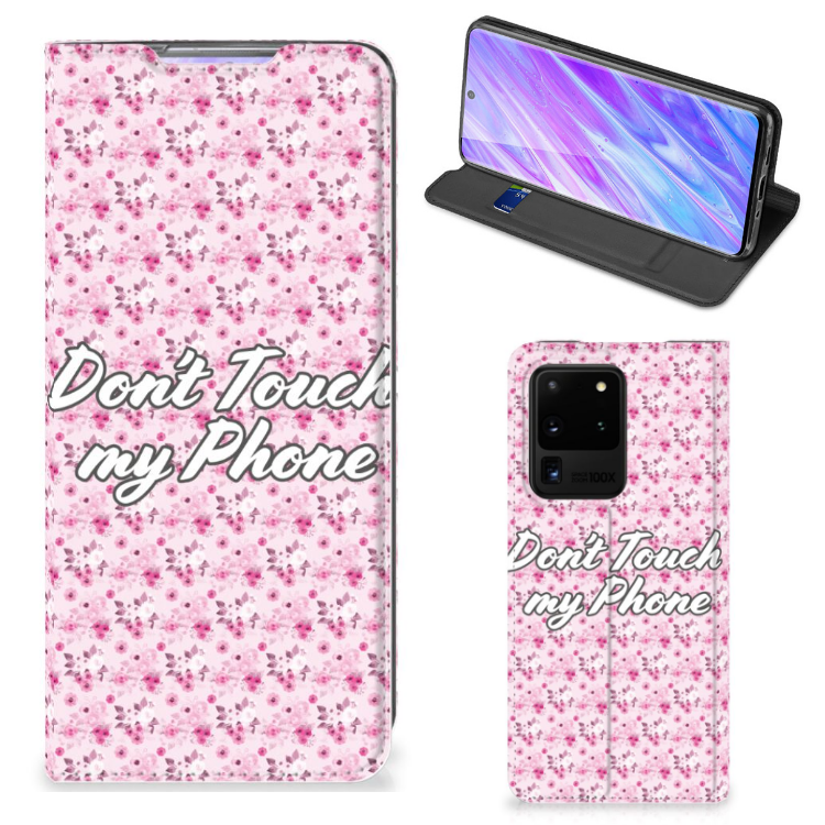 Samsung Galaxy S20 Ultra Design Case Flowers Pink DTMP - B2C Telecom