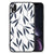 Apple iPhone XR Bloemen Hoesje Leaves Blue