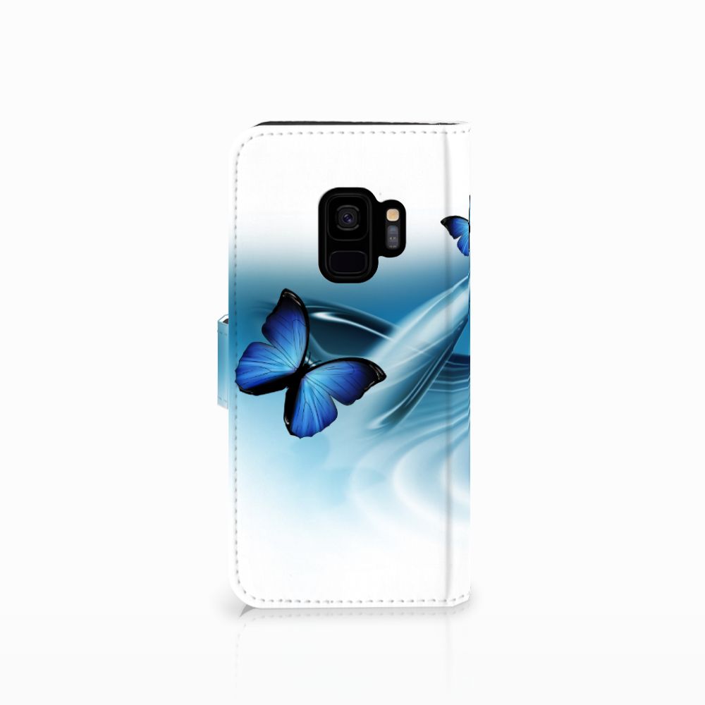 Samsung Galaxy S9 Telefoonhoesje met Pasjes Vlinders