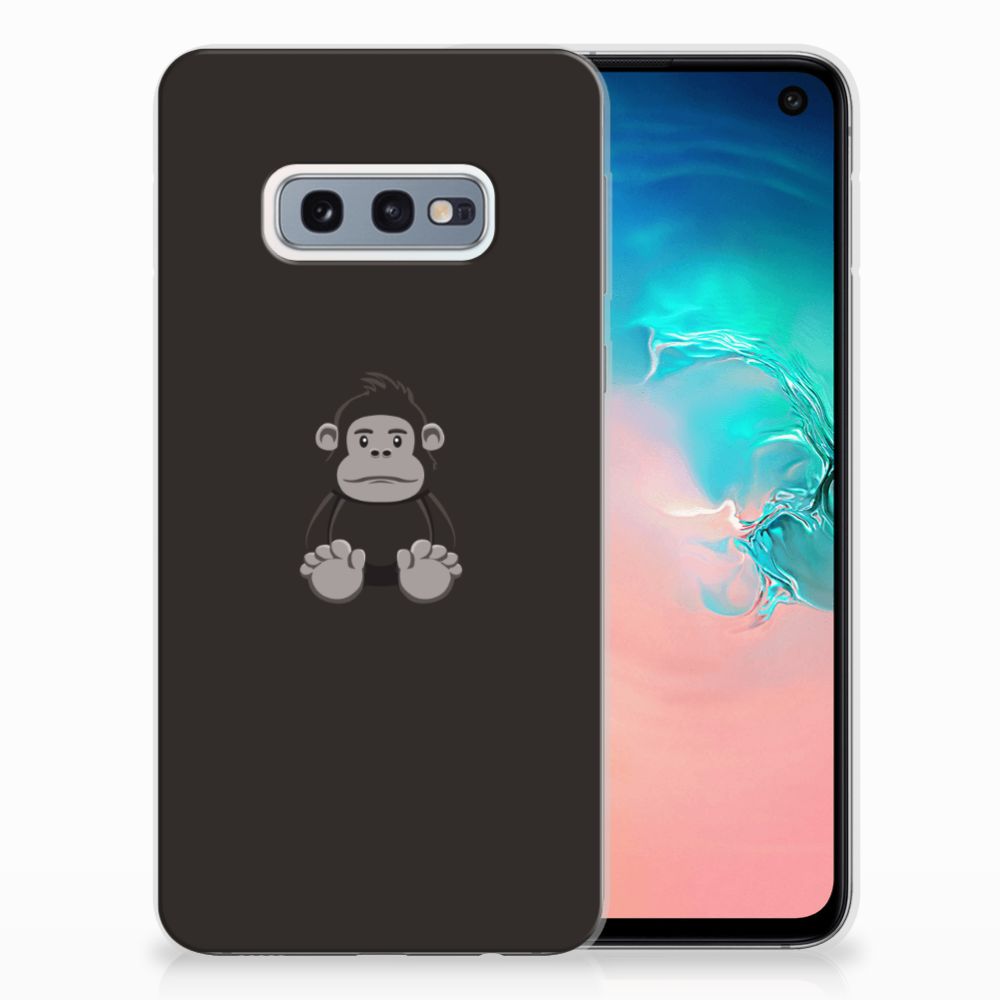 Samsung Galaxy S10e Telefoonhoesje met Naam Gorilla