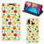 Samsung Galaxy A30 Flip Style Cover Fruits
