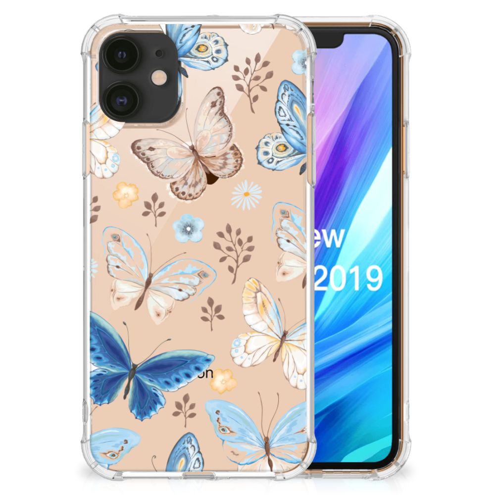 Case Anti-shock voor Apple iPhone 11 Vlinder B2C Telecom