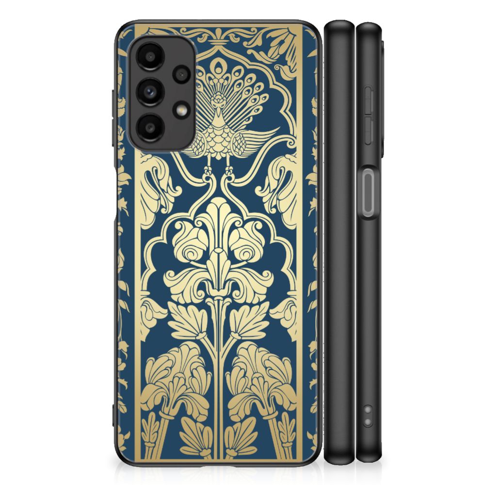 Samsung Galaxy A13 4G Bloemen Hoesje Beige Flowers B2C Telecom