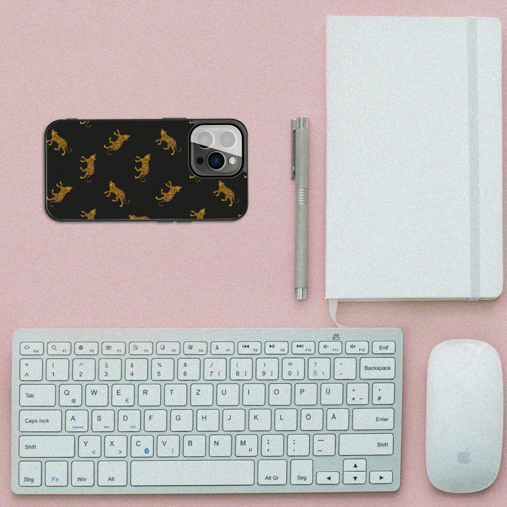 Dierenprint Telefoonhoesje voor iPhone 13 Pro Leopards B2C Telecom