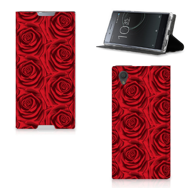 Sony Xperia L1 Smart Cover Red Roses