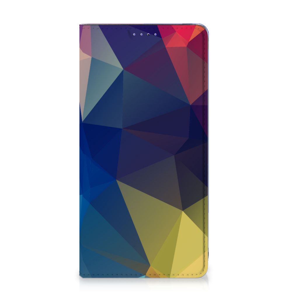 Samsung Galaxy A51 Stand Case Polygon Dark