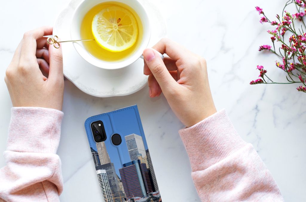 Samsung Galaxy M30s | M21 Book Cover Vrijheidsbeeld - B2C Telecom