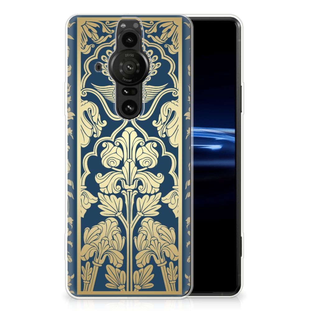 Sony Xperia Pro-I TPU Case Beige Flowers B2C Telecom