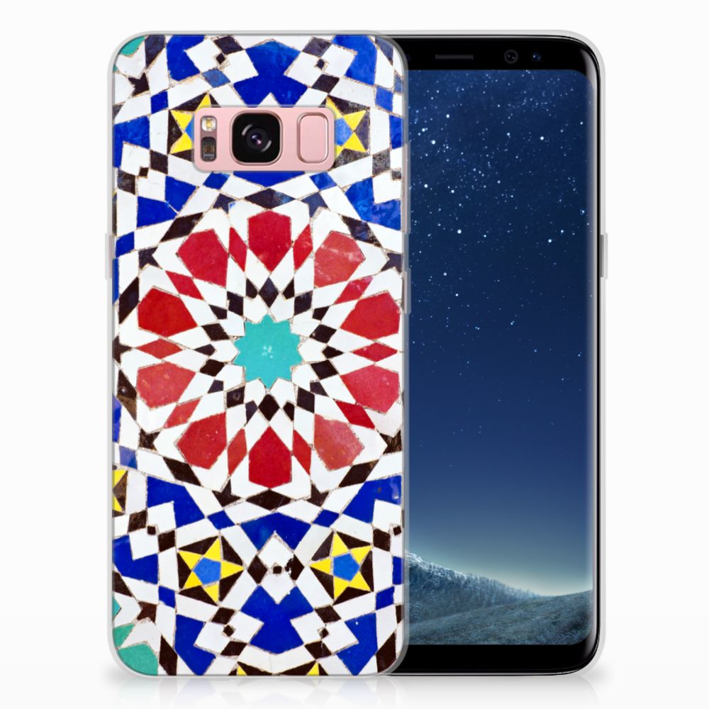 Samsung Galaxy S8 TPU Siliconen Hoesje Mozaïek