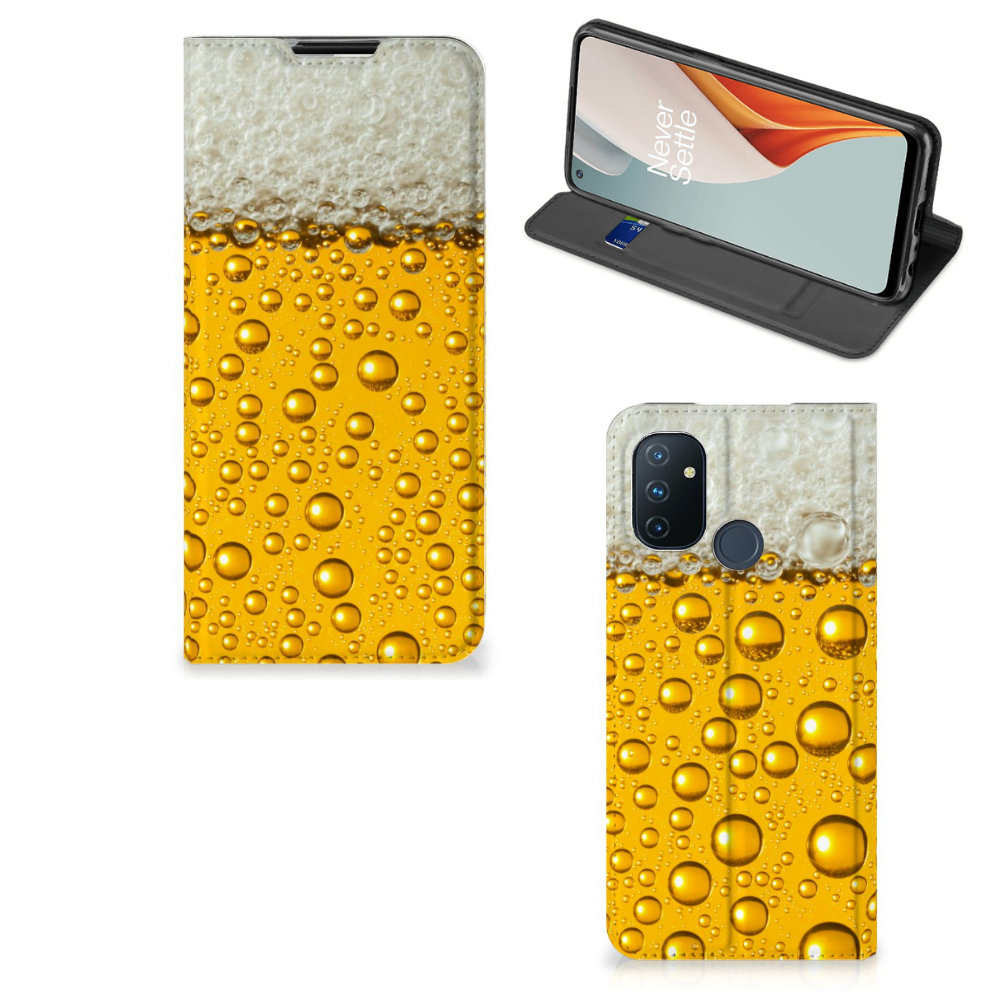 OnePlus Nord N100 Flip Style Cover Bier - B2C Telecom