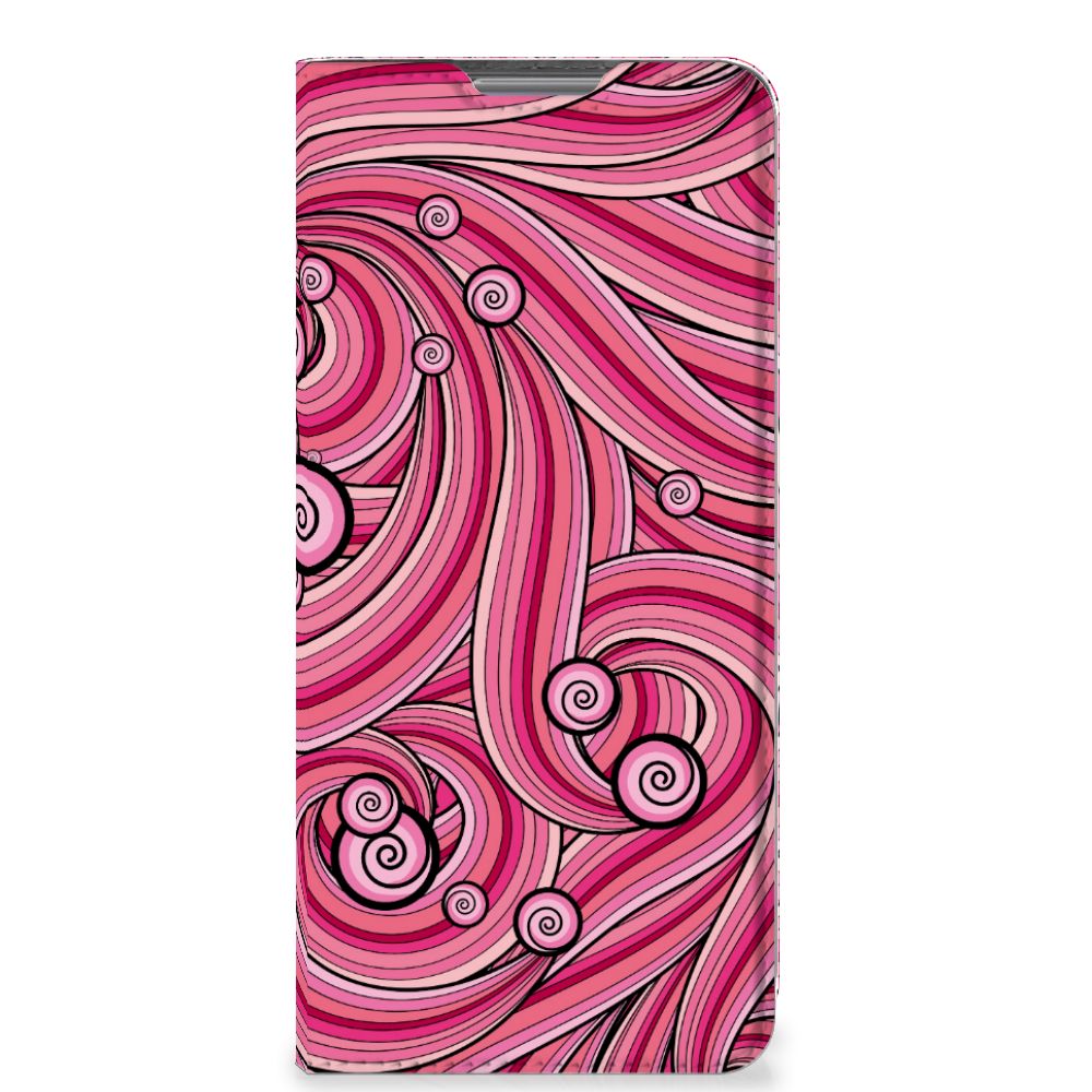 Xiaomi 12 Pro Bookcase Swirl Pink