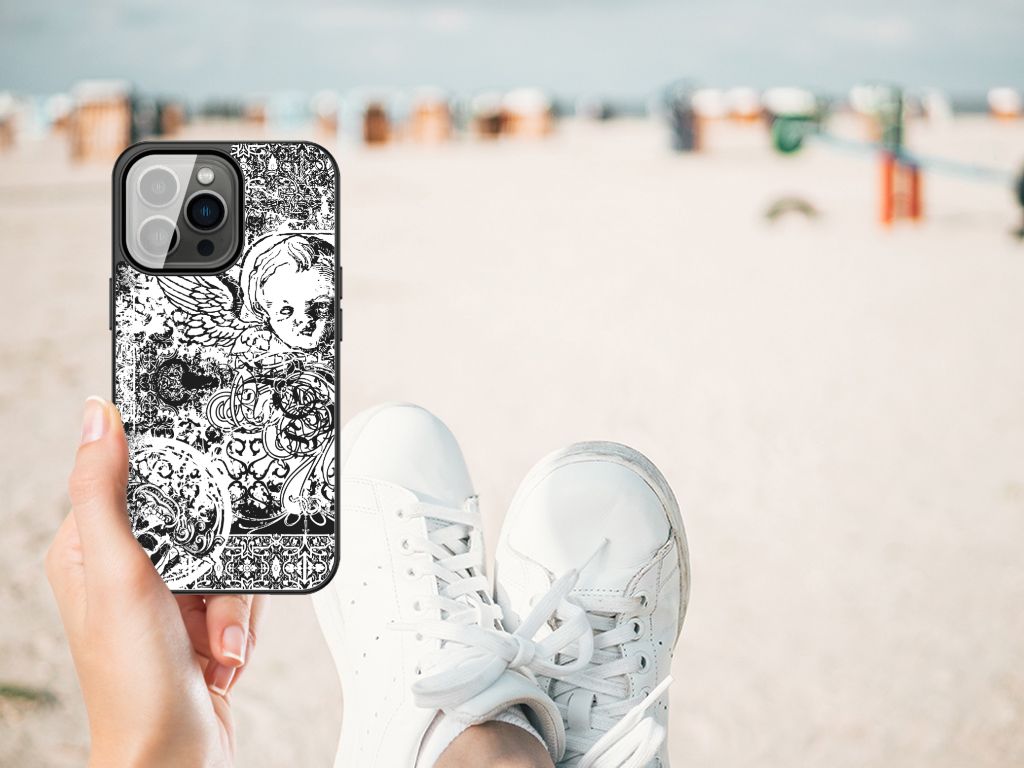 Telefoonhoesje iPhone 13 Pro Max Skulls Angel B2C Telecom