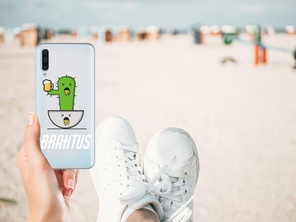 Samsung Galaxy A50 Telefoonhoesje met Naam Braktus