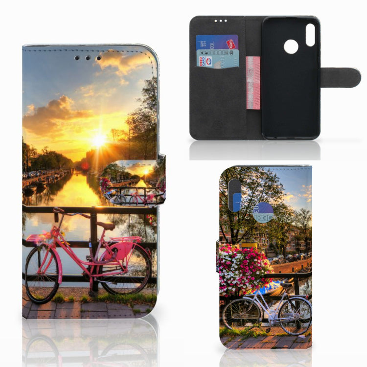 Honor 10 Lite Flip Cover Amsterdamse Grachten