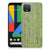 Google Pixel 4 Bumper Hoesje Green Wood