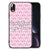 Apple iPhone XR Telefoon Hoesje Flowers Pink DTMP