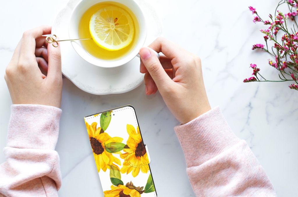 Hoesje voor Motorola Edge 30 Neo Zonnebloemen
