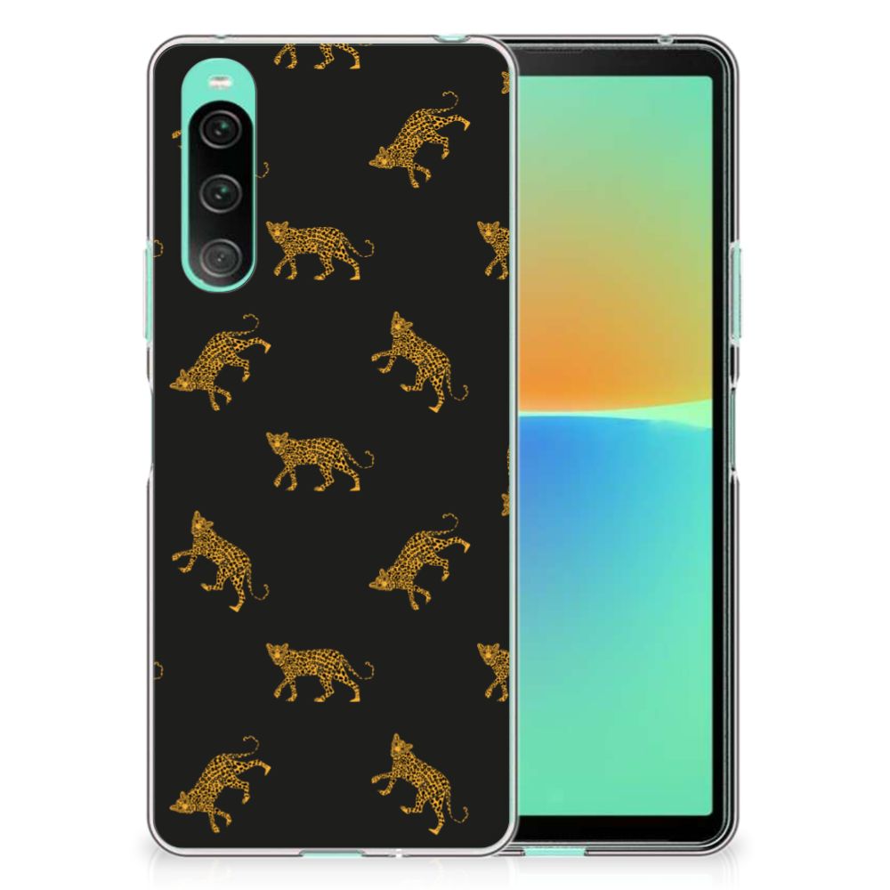 TPU Hoesje voor Sony Xperia 10 V Leopards