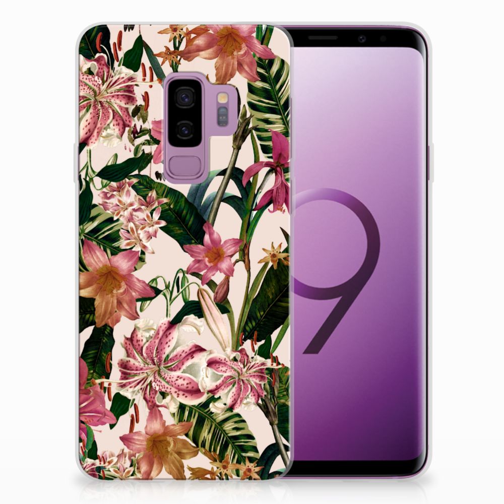 Samsung Galaxy S9 Plus TPU Case Flowers