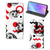 Mobiel BookCase Xiaomi Redmi K20 Pro Skull Red - B2C Telecom