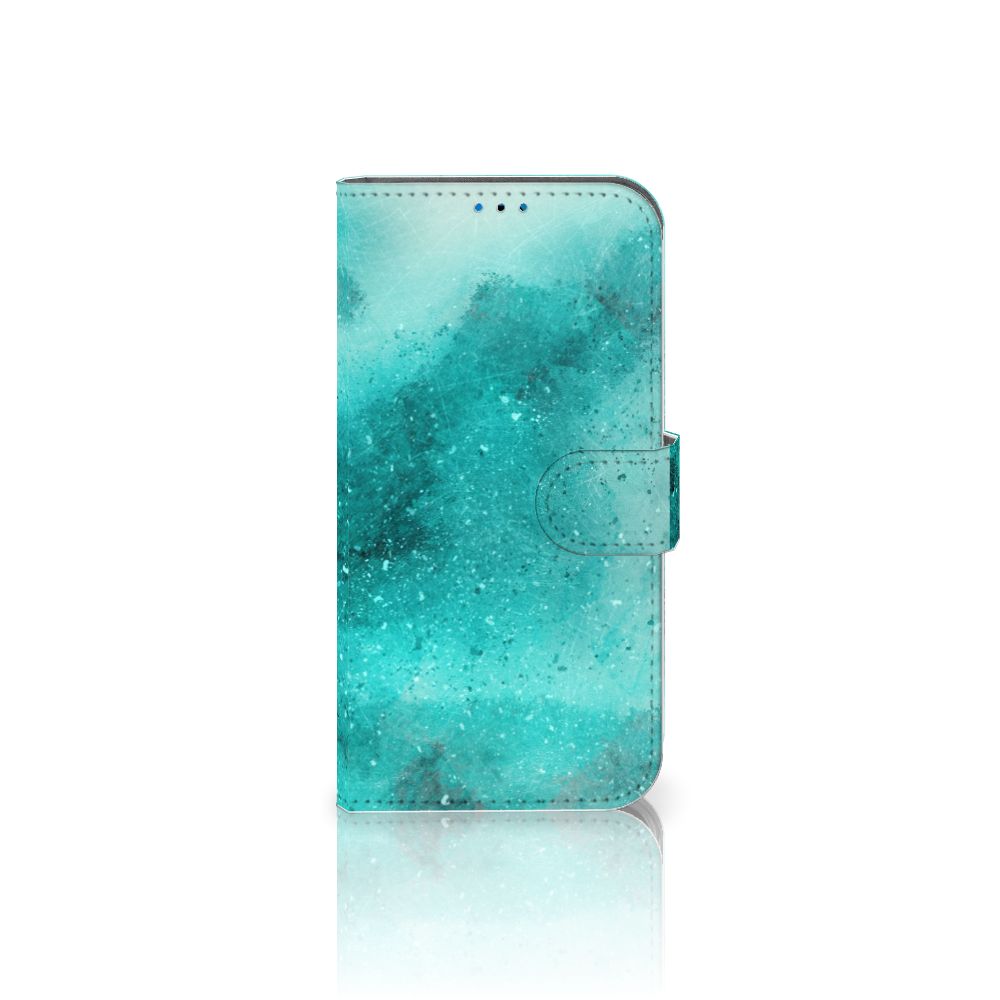 Hoesje iPhone 14 Pro Painting Blue