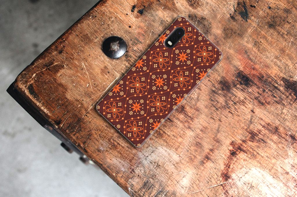 Samsung Xcover Pro TPU bumper Batik Brown