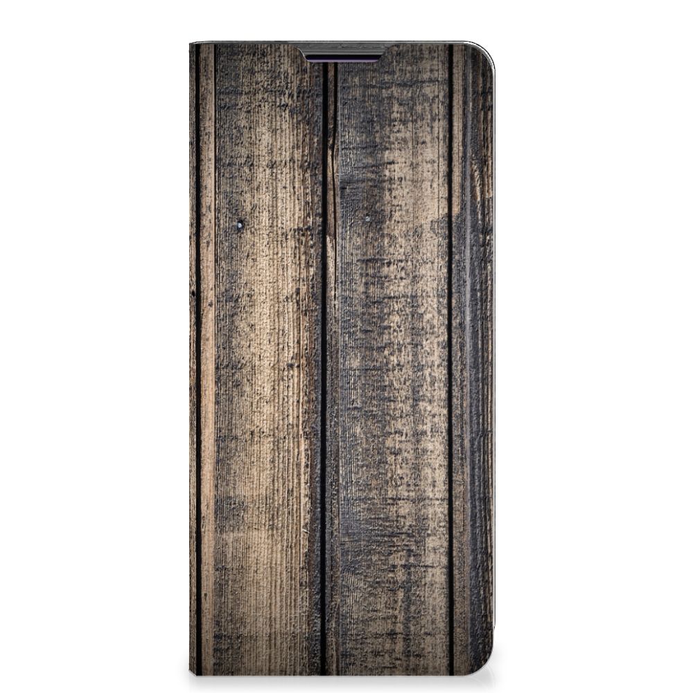 Motorola Edge 30 Pro Book Wallet Case Steigerhout - B2C Telecom