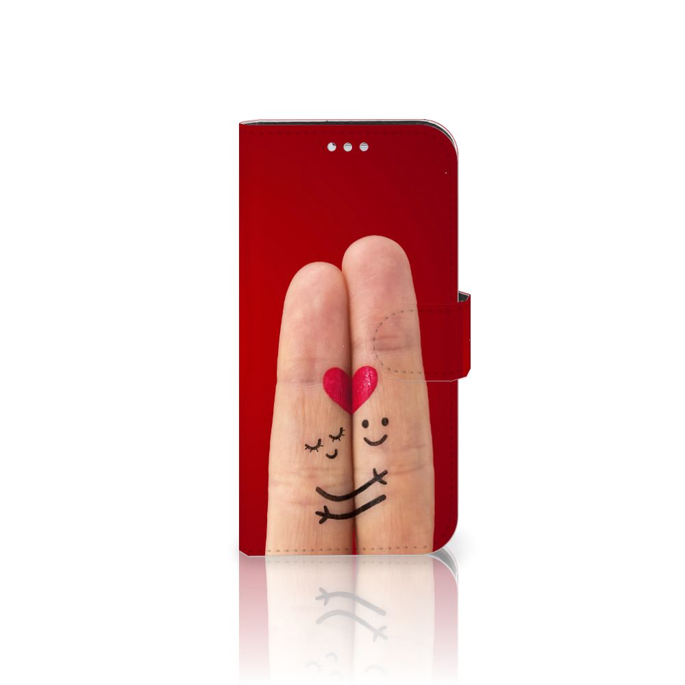 Samsung Galaxy S7 Wallet Case met Pasjes Liefde - Origineel Romantisch Cadeau