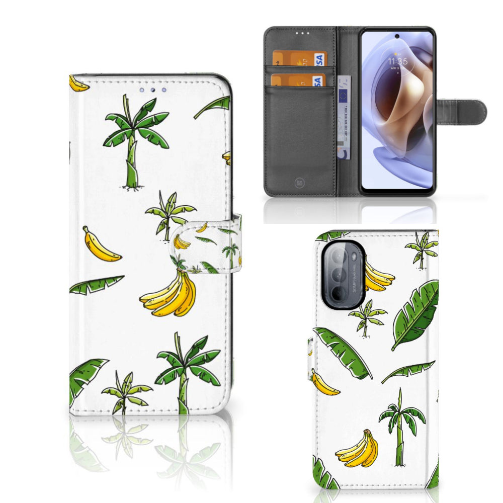 Motorola Moto G31 | G41 Hoesje Banana Tree