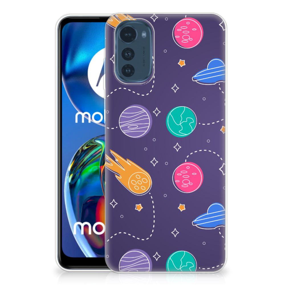 Motorola Moto E32/E32s Silicone Back Cover Space