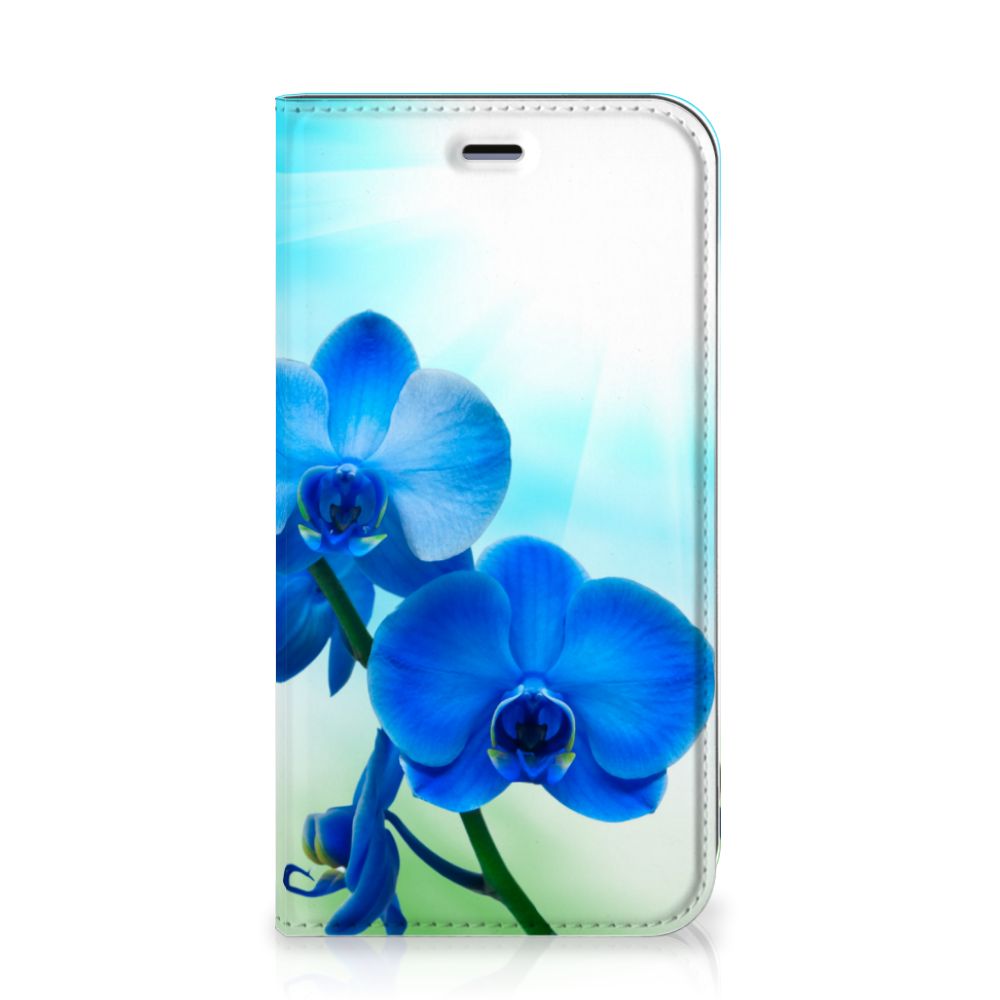 Apple iPhone 11 Smart Cover Orchidee Blauw - Cadeau voor je Moeder