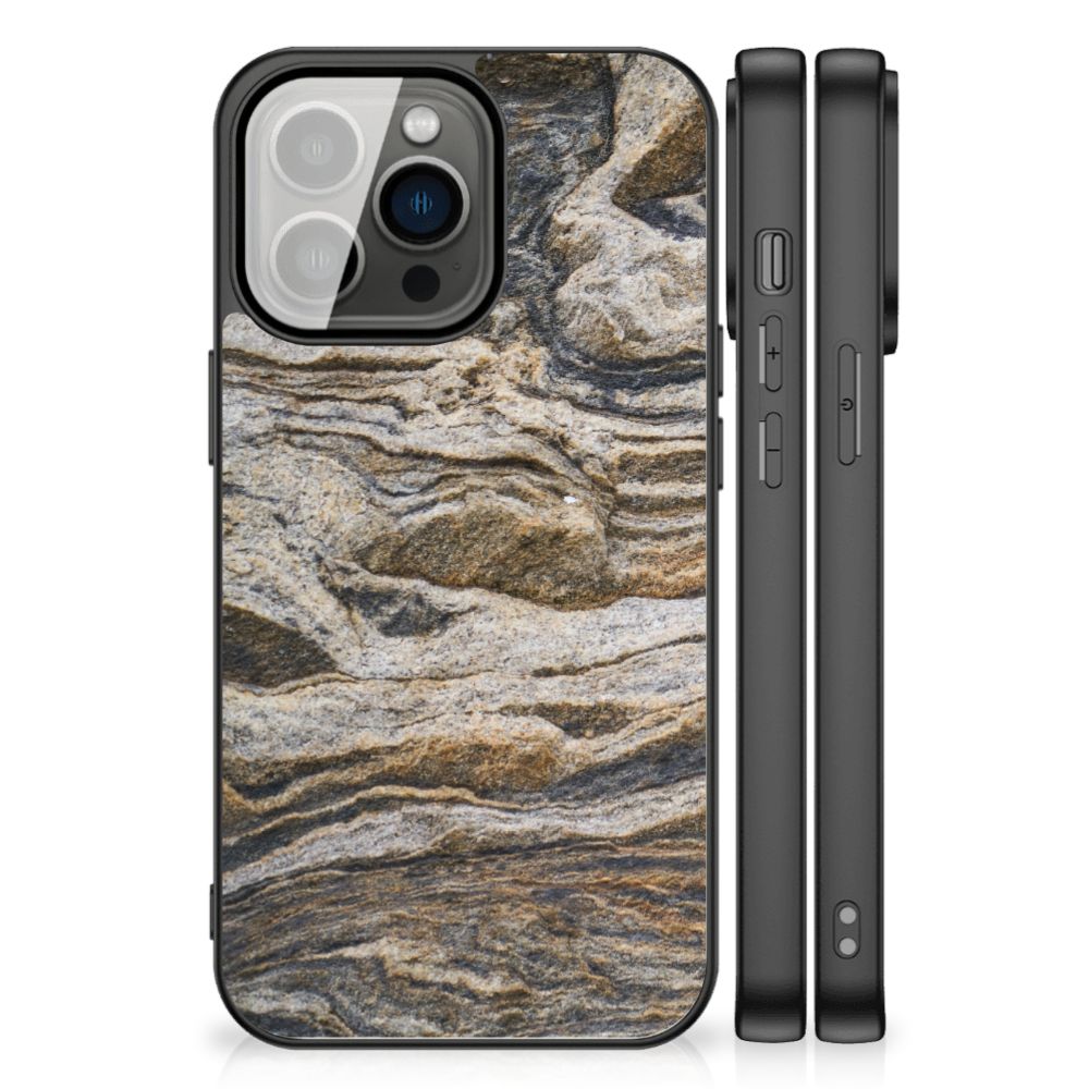 iPhone 13 Pro Marmeren Print Telefoonhoesje Steen B2C Telecom