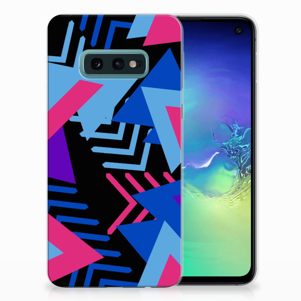 Samsung Galaxy S10e TPU Hoesje Funky Triangle