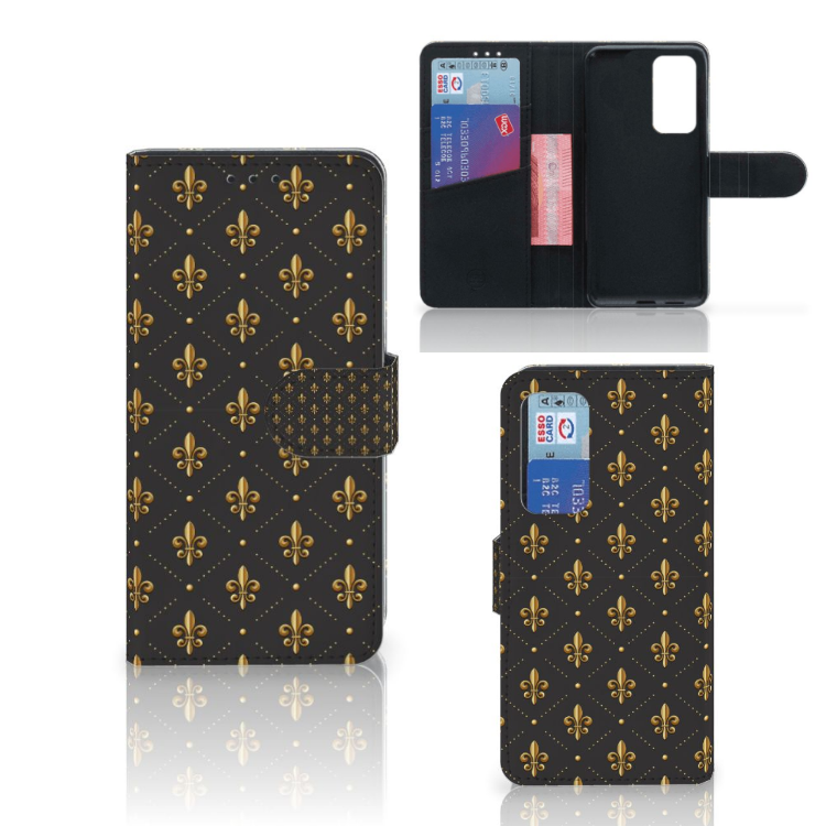 Huawei P40 Telefoon Hoesje Franse Lelie