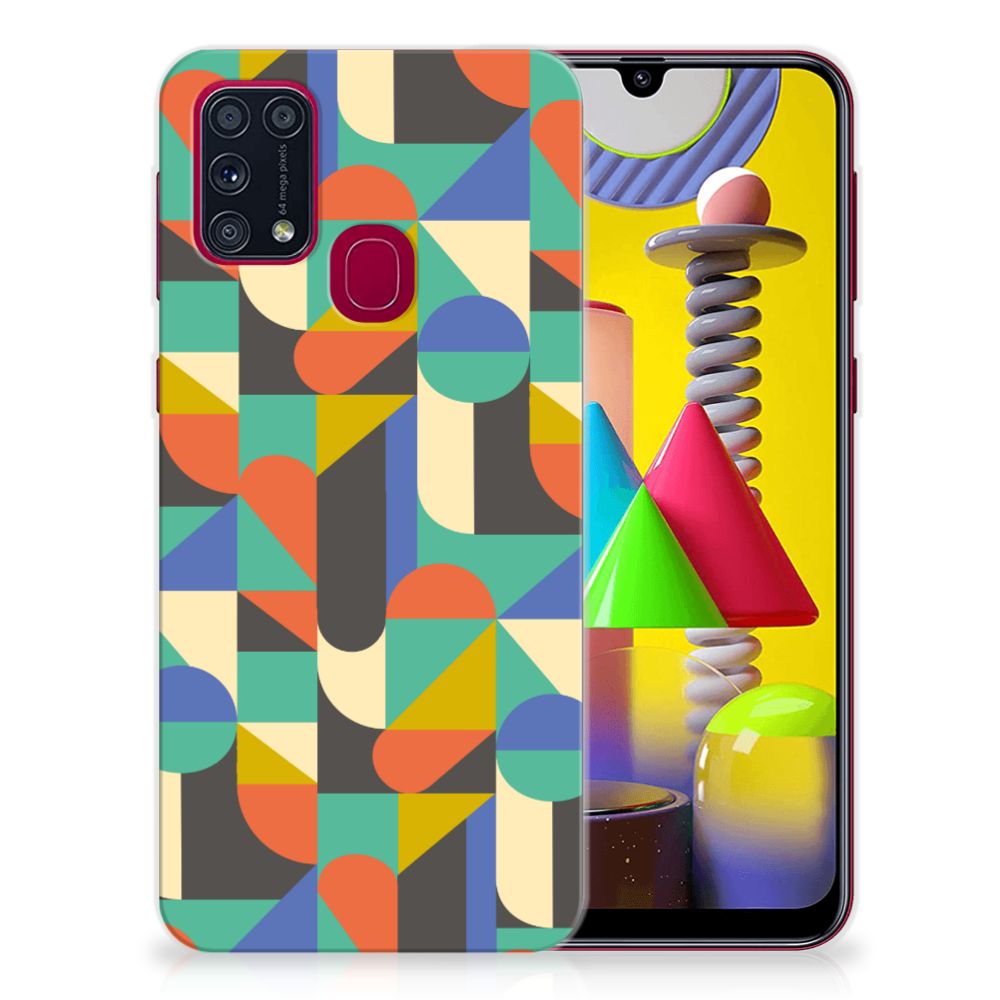 Samsung Galaxy M31 TPU bumper Funky Retro B2C Telecom