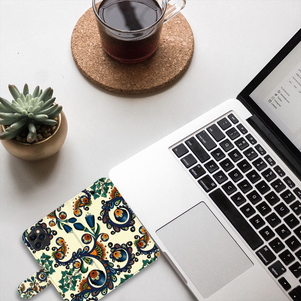Wallet Case Apple iPhone 11 Pro Barok Flower