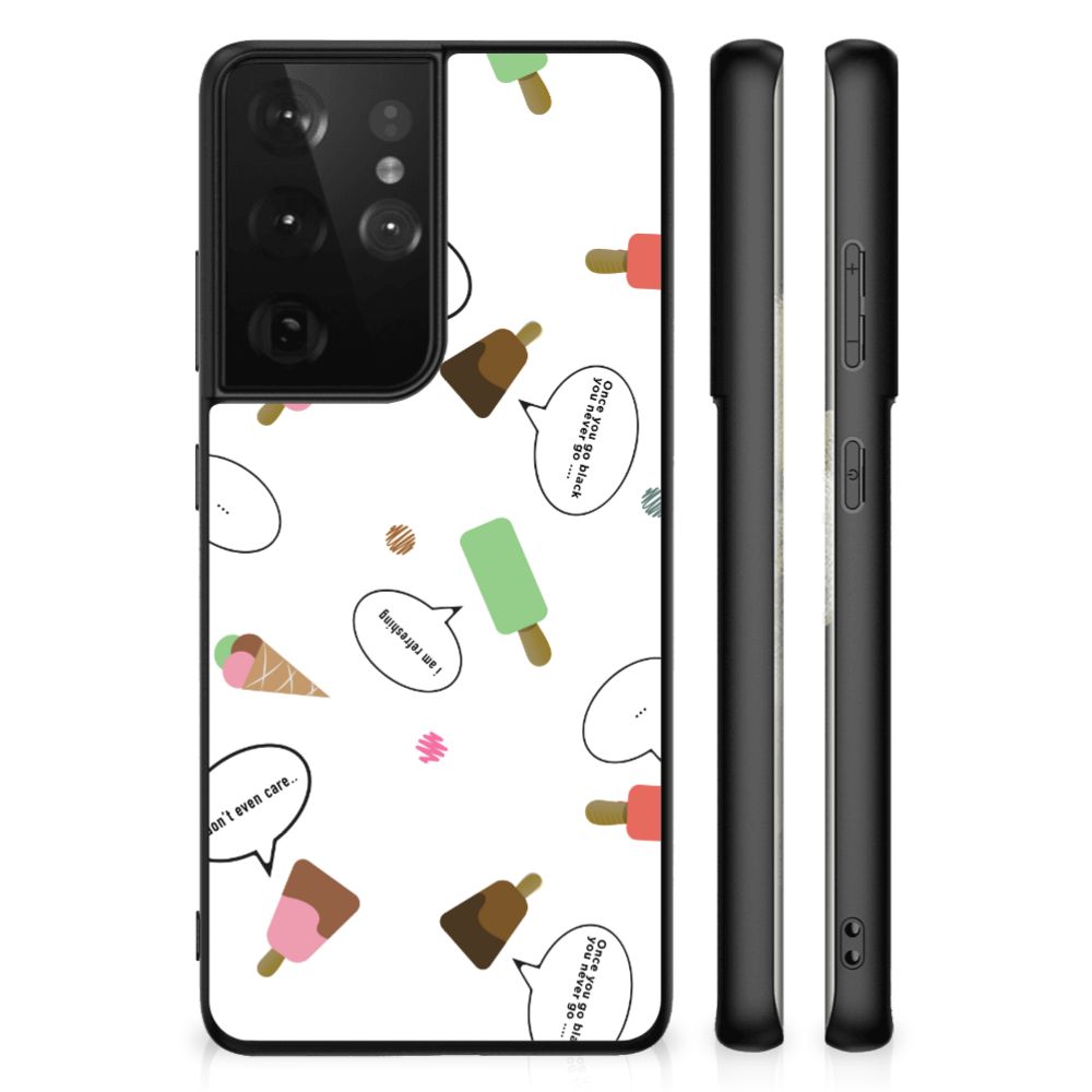 Samsung Galaxy S21 Ultra Back Cover Hoesje IJsjes B2C Telecom