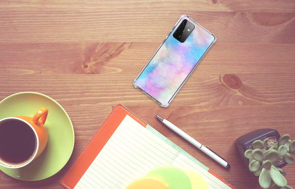 Back Cover Samsung Galaxy A72 4G/5G Watercolor Light