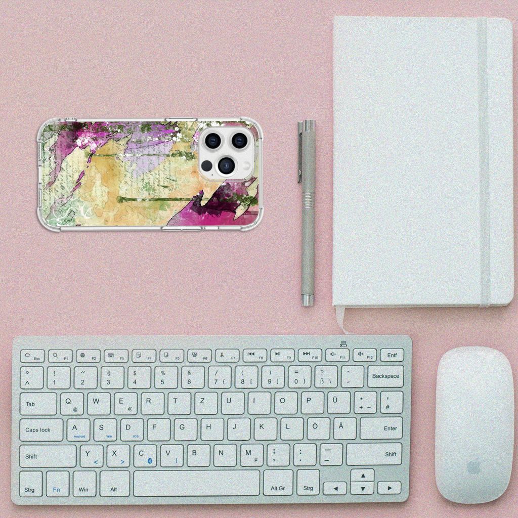 Back Cover iPhone 13 Pro Max Letter Painting - B2C Telecom