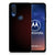 Motorola One Vision TPU bumper Geruit Rood